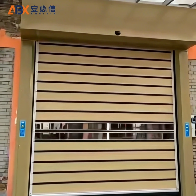 中山市螺旋式快速门